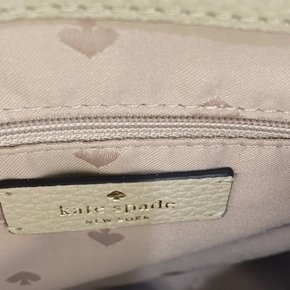 Kate Spade Lelia Medium Leather Flap Backpack Faux Shearling  NWOT